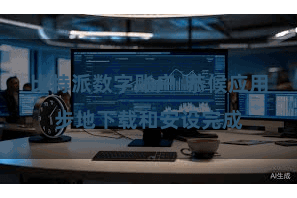 比特派数字账户  恭候应用步地下载和安设完成